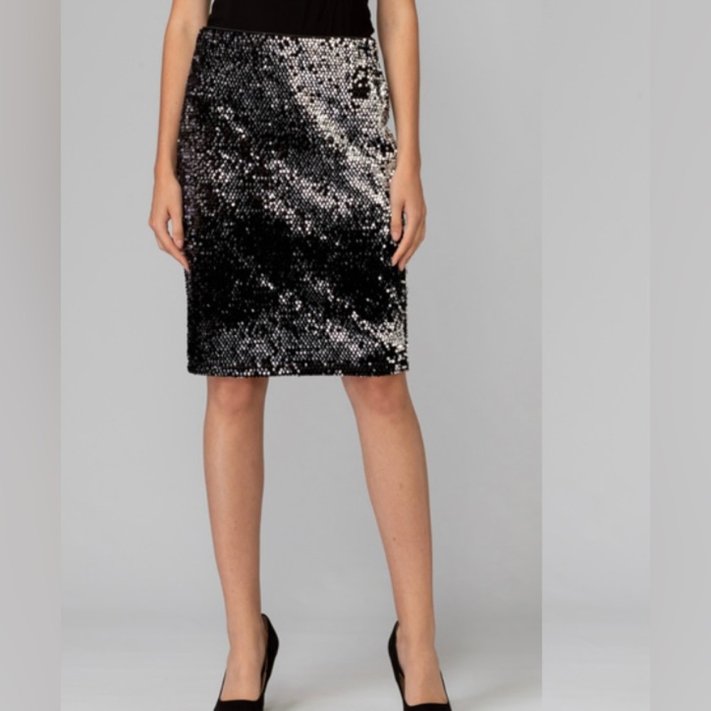 Joseph Ribkoff sequin Skirt - Picture 3 of 4